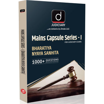 Drishti IAS Judiciary Mains Capsule Series-I, Bharatiya Nyaya Sanhita (BNS), 1000+ Questions & Explanations – English Medium
