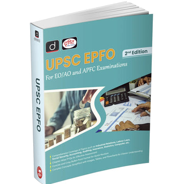 Drishti IAS UPSC EPFO APFC Book 2025, for EO/AO and APFC Examination, 2nd Edition Drishti Publications – English Medium