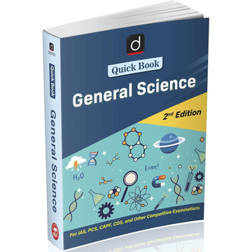 DRISHTI IAS Quick Book General Science 2nd Edition, English Medium, Complete Guide for IAS, PCS, CAPF, CDS & Competitive Exams – English Medium