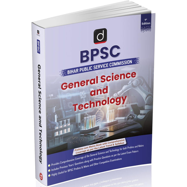 DRISHTI IAS BPSC General Science and Technology for Prelims & Mains, Comprehensive Coverage as per Latest Syllabus – English Medium
