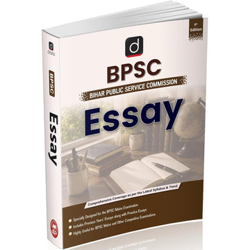 DRISHTI IAS BPSC Mains Essay Book, English Medium, Previous Years' Solved Essays & Practice Essays