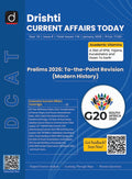Drishti IAS Current Affairs Today January 2026, Prelims 2026 Special, Modern History To-the-Point Revision, English – English Medium Thumbnail