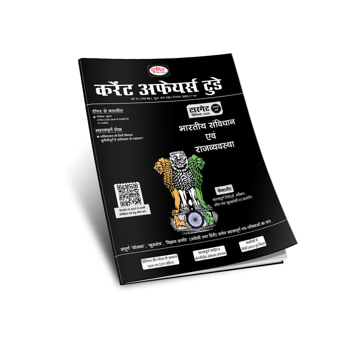 Drishti IAS Current Affairs Today December 2025, Hindi Medium, UPSC CSE Mains 2025 GS, Indian Constitution & Polity – Hindi Medium