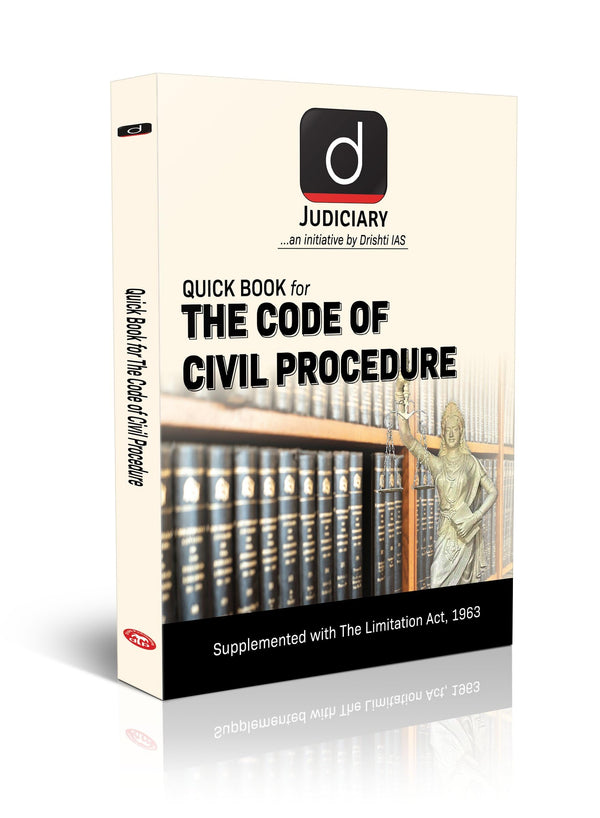 Judiciary (Quick Book) The Code of Civil Procedure | Law Exam Book Team Drishti – English Medium