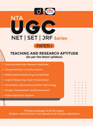 UGC NET/SET/JRF - PAPER-1 English Drishti Publications English Medium