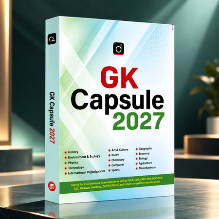 DRISHTI IAS GK Capsule 2027, English Medium, for UPSC, SSC, & Other Competitive Exams – English Medium